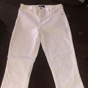 White Abercrombie and Fitch jeans